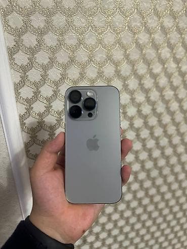 IPhone 15 Pro, Б/у, 256 ГБ, Natural Titanium, 81 % at lalafo.kg IPhone 15 Pro, Б/у, 256 ГБ, Natural Titanium, 81 %