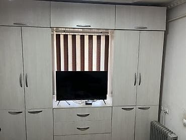 Спальный гарнитур, Шкаф, ДСП, цвет - Бежевый at lalafo.kg Спальный гарнитур, Шкаф, ДСП, цвет - Бежевый