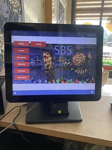 Сенсорный POS-моноблок для кафе/ресторана с установленным ПО SBS - at lalafo.kg Сенсорный POS-моноблок для кафе/ресторана с установленным ПО SBS -