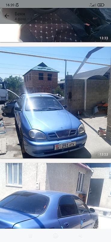 Daewoo Lanos: 2008 г., Механика, Бензин, Седан at lalafo.kg Daewoo Lanos: 2008 г., Механика, Бензин, Седан