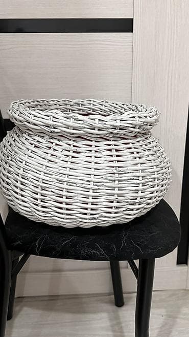 Антуриумдар: 🌿 Плетёное кашпо / корзина ручной работы Стильное плетёное кашпо lalafo.kg да — 1 Антуриумдар: 🌿 Плетёное кашпо / корзина ручной работы Стильное плетёное кашпо — 1