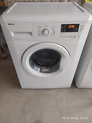 Стиральная машина BEKO, фронтальная загрузка. Характеристики и at lalafo.kg Стиральная машина BEKO, фронтальная загрузка. Характеристики и