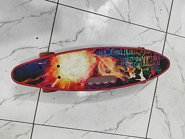 Детский скейт, Пенниборд, Б/у at lalafo.kg Детский скейт, Пенниборд, Б/у