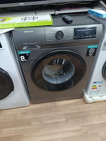 Стиральная машина Hisense, фронтальная загрузка, вместимость 8 кг at lalafo.kg Стиральная машина Hisense, фронтальная загрузка, вместимость 8 кг