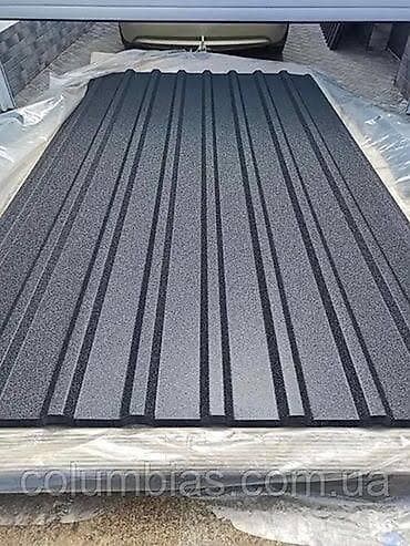 Серый профнастил — стиль и надежность для вашего дома! ✔ Современный at lalafo.kg Серый профнастил — стиль и надежность для вашего дома! ✔ Современный