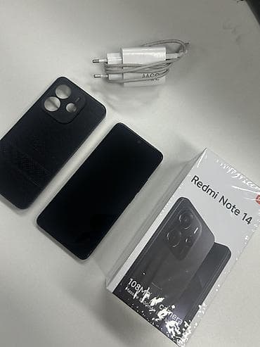 Redmi, Redmi Note 14, Б/у, 128 ГБ, цвет - Черный at lalafo.kg Redmi, Redmi Note 14, Б/у, 128 ГБ, цвет - Черный