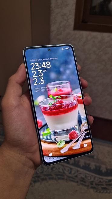 Redmi, Redmi Note 13, Б/у, 128 ГБ, цвет - Синий, 2 SIM at lalafo.kg Redmi, Redmi Note 13, Б/у, 128 ГБ, цвет - Синий, 2 SIM