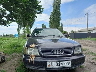 Audi A6: 1994 г., 2.6 л, Механика, Газ, Универсал at lalafo.kg Audi A6: 1994 г., 2.6 л, Механика, Газ, Универсал