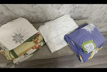 Жуурканга салынуучу шейшептер: Постельное белье, покупала в Дубаи 3 комплекта. В хорошем состоянии. ( lalafo.kg да — 1 Жуурканга салынуучу шейшептер: Постельное белье, покупала в Дубаи 3 комплекта. В хорошем состоянии. ( — 1