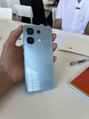 Redmi, Redmi Note 13, Б/у, 128 ГБ, цвет - Голубой, 2 SIM at lalafo.kg Redmi, Redmi Note 13, Б/у, 128 ГБ, цвет - Голубой, 2 SIM