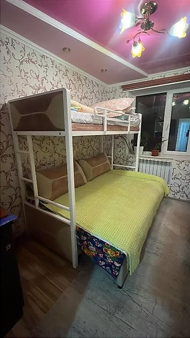 Двухъярусная кровать с нижним спальным местом увеличенного размера - lalafo.kg да Двухъярусная кровать с нижним спальным местом увеличенного размера -