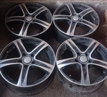 Литые Диски R 16 Комплект, отверстий - 5, Б/у at lalafo.kg Литые Диски R 16 Комплект, отверстий - 5, Б/у