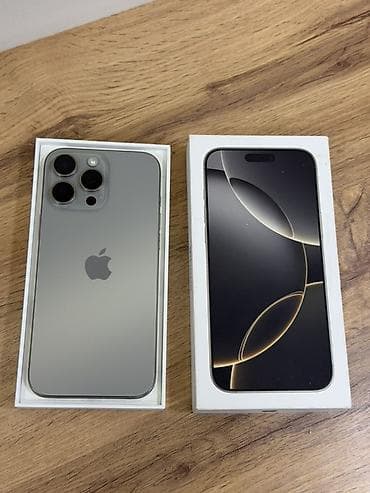 IPhone 16 Pro Max, Колдонулган, 512 ГБ, Natural Titanium, Куту, 92 % lalafo.kg да IPhone 16 Pro Max, Колдонулган, 512 ГБ, Natural Titanium, Куту, 92 %