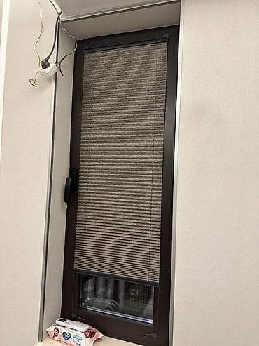 Плиссированные жалюзи на окно - Тип: плиссе, тканевые, с lalafo.kg да Плиссированные жалюзи на окно - Тип: плиссе, тканевые, с
