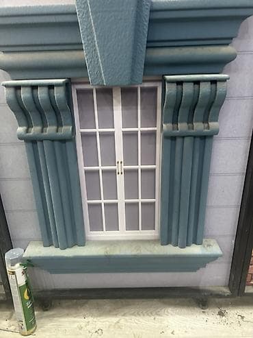 Декоративный оконный комплект из архитектурного пенополистирола (ППС) lalafo.kg да Декоративный оконный комплект из архитектурного пенополистирола (ППС)