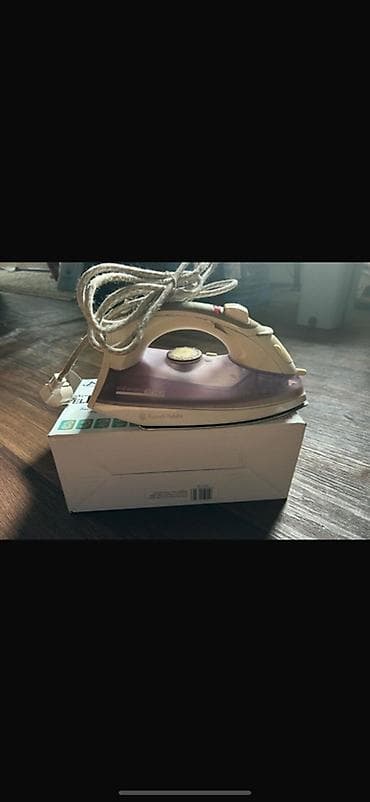 Утюг Russell Hobbs с паровой функцией. - Тип: паровой утюг с at lalafo.kg Утюг Russell Hobbs с паровой функцией. - Тип: паровой утюг с
