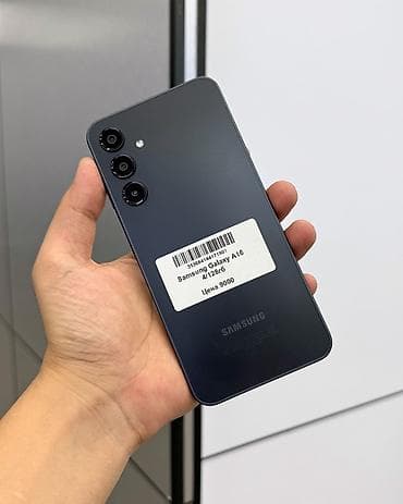Samsung Galaxy A16, Б/у, 128 ГБ, цвет - Черный, В рассрочку, 2 SIM at lalafo.kg Samsung Galaxy A16, Б/у, 128 ГБ, цвет - Черный, В рассрочку, 2 SIM