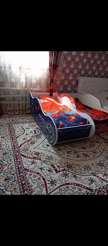 Продаем кровать детская молния Маквин размер 140на 80 в отличном at lalafo.kg Продаем кровать детская молния Маквин размер 140на 80 в отличном