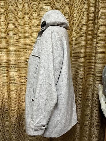 Жамгыр өткөрбөс курткалар: Женское пальто свободного кроя, ярко‑красного цвета. - Силуэт lalafo.kg да — 8 Жамгыр өткөрбөс курткалар: Женское пальто свободного кроя, ярко‑красного цвета. - Силуэт — 8