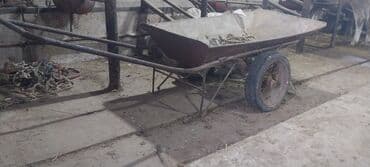 Садово-строительная тачка и тележка, Стальная, Двухколесная at lalafo.kg Садово-строительная тачка и тележка, Стальная, Двухколесная