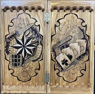 Нарды ручной Работы Из натурального дерева! Имеется большой at lalafo.kg Нарды ручной Работы Из натурального дерева! Имеется большой