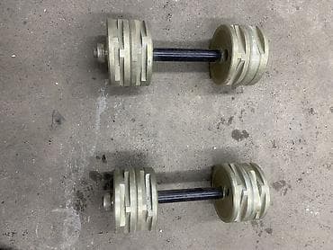 Гирялар: Разборные гантели, комплект 2 шт. - Материал: металлические диски и lalafo.kg да — 1 Гирялар: Разборные гантели, комплект 2 шт. - Материал: металлические диски и — 1