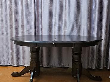 Бычуучу столдор: Трансформер үстөлү Ашкана үчүн, Жайылуучу стол, түсү - Күрөң lalafo.kg да — 2 Бычуучу столдор: Трансформер үстөлү Ашкана үчүн, Жайылуучу стол, түсү - Күрөң — 2