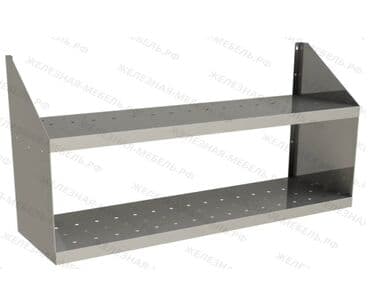 растоечный шкаф: Полка настенная двухуровневая перфорированная ПН2-6/3-П разработана at lalafo.kg — 1 растоечный шкаф: Полка настенная двухуровневая перфорированная ПН2-6/3-П разработана — 1