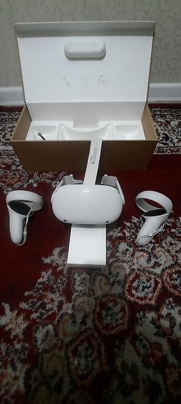 Meta Quest 2: Meta Quest 2 — автономный VR‑шлем с памятью 128 ГБ. Комплектация по lalafo.kg да — 4 Meta Quest 2: Meta Quest 2 — автономный VR‑шлем с памятью 128 ГБ. Комплектация по — 4