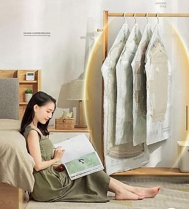 “Вакуумный пакет с вешалкой для хранения одежды” Этот вакуумный at lalafo.kg “Вакуумный пакет с вешалкой для хранения одежды” Этот вакуумный