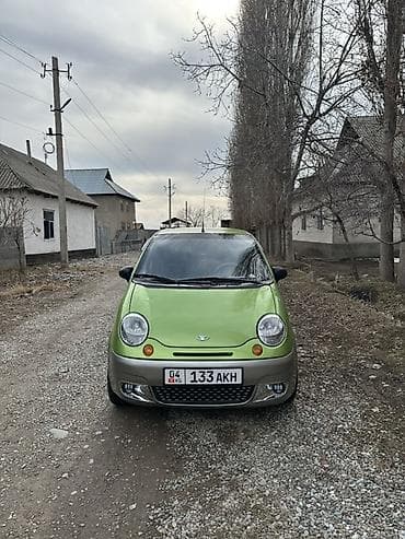 Daewoo Matiz: 2005 г., 0.1 л, Механика, Бензин, Хэтчбэк at lalafo.kg Daewoo Matiz: 2005 г., 0.1 л, Механика, Бензин, Хэтчбэк