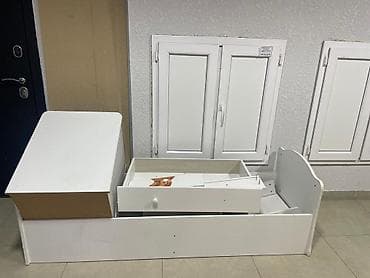 Бала үчүн комод: Продается детская кровать со шкафом lalafo.kg да — 1 Бала үчүн комод: Продается детская кровать со шкафом — 1