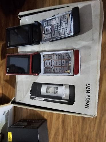 Nokia N76, цвет - Черный at lalafo.kg Nokia N76, цвет - Черный