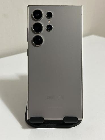 Samsung Galaxy S24 Ultra, Б/у, 256 ГБ, цвет - Серый, 1 SIM at lalafo.kg Samsung Galaxy S24 Ultra, Б/у, 256 ГБ, цвет - Серый, 1 SIM