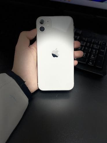 IPhone 11, Б/у, 128 ГБ, Белый at lalafo.kg IPhone 11, Б/у, 128 ГБ, Белый