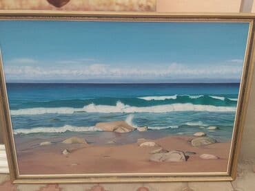 Продаю авторскую картину маслом, состояние идеальное, размер 1,5 / 1 at lalafo.kg Продаю авторскую картину маслом, состояние идеальное, размер 1,5 / 1