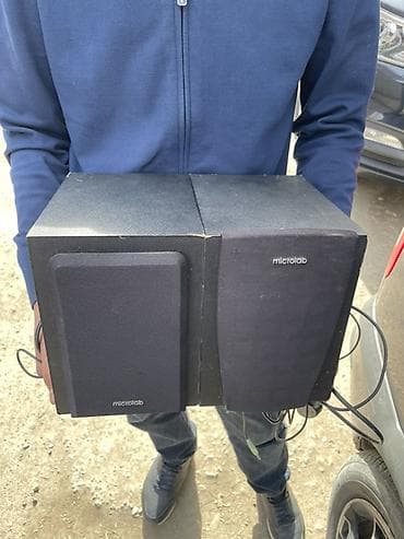 Акустическая система Microlab (пара колонок) - Формат: стереопара 2.0 at lalafo.kg Акустическая система Microlab (пара колонок) - Формат: стереопара 2.0