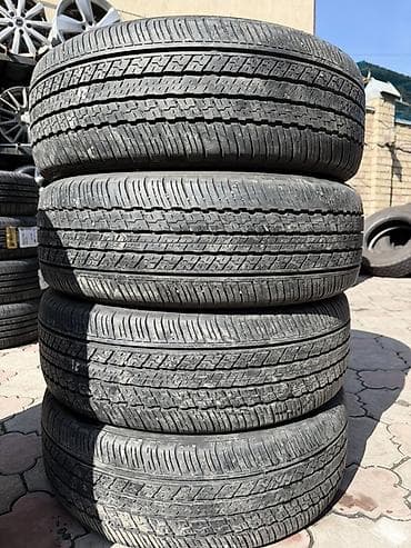 Шины 225 / 60 / R 18, Лето, Б/у, Комплект, Легковые, Япония, Dunlop at lalafo.kg Шины 225 / 60 / R 18, Лето, Б/у, Комплект, Легковые, Япония, Dunlop