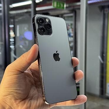 IPhone 12 Pro Max, Б/у, 256 ГБ, Графит, 77 % at lalafo.kg IPhone 12 Pro Max, Б/у, 256 ГБ, Графит, 77 %
