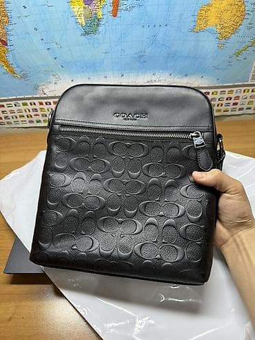 Барсетка, Coach, Материал: Натуральная кожа, Новый at lalafo.kg Барсетка, Coach, Материал: Натуральная кожа, Новый