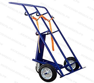 Тележка для перевозки двух баллона с фиксацией ремнем ГБ -2 at lalafo.kg Тележка для перевозки двух баллона с фиксацией ремнем ГБ -2