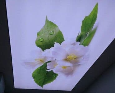 Натяжной потолок Глянцевое, Матовое, 3D потолки Гарантия, Бесплатная консультация, Бесплатный замер at lalafo.kg Натяжной потолок Глянцевое, Матовое, 3D потолки Гарантия, Бесплатная консультация, Бесплатный замер