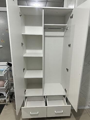 Офис эмереги: Шифоньерлер, кийидер үчүн шкафтар, Түз, ЛДСП lalafo.kg да — 1 Офис эмереги: Шифоньерлер, кийидер үчүн шкафтар, Түз, ЛДСП — 1