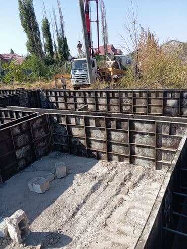 Опалубки, Фундамент, Стяжка Гарантия, Бесплатная консультация, Монтаж Больше 6 лет опыта at lalafo.kg Опалубки, Фундамент, Стяжка Гарантия, Бесплатная консультация, Монтаж Больше 6 лет опыта