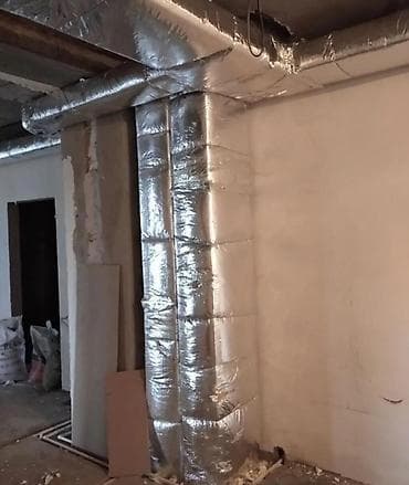 Установка и монтаж вентиляционных систем, воздуховодов, шахт и труб в at lalafo.kg — 4 Установка и монтаж вентиляционных систем, воздуховодов, шахт и труб в — 4