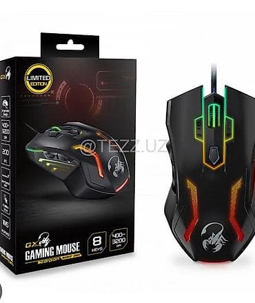 Игровая мышь GX Gaming Mouse Scorpion (Limited Edition) - Проводная at lalafo.kg — 1 Игровая мышь GX Gaming Mouse Scorpion (Limited Edition) - Проводная — 1
