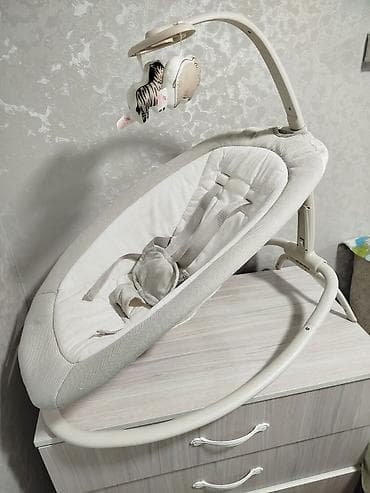 Балдар үчүн шезлонг, Термелген отургуч, Башка материал, түсү - Боз lalafo.kg да — 2 Балдар үчүн шезлонг, Термелген отургуч, Башка материал, түсү - Боз — 2