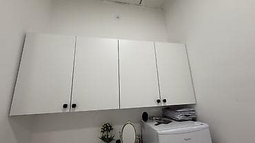 Офис столдору: Белые модульные шкафы для офиса/косметологического кабинета - lalafo.kg да — 1 Офис столдору: Белые модульные шкафы для офиса/косметологического кабинета - — 1