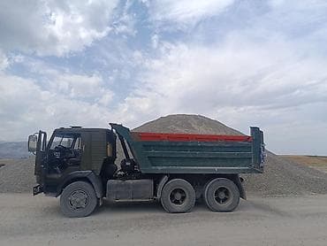 Заказать Камаз, Доставка щебня, угля, песка, чернозема, отсев at lalafo.kg Заказать Камаз, Доставка щебня, угля, песка, чернозема, отсев