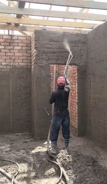 Штукатурка стен Больше 6 лет опыта at lalafo.kg Штукатурка стен Больше 6 лет опыта